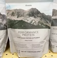 Mängden socker i Performance protein