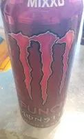 Mängden socker i Monster punch energy MIXXD