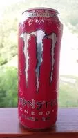Mängden socker i Monster energie ultra red