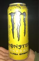 Mängden socker i Monster ultra citron cero
