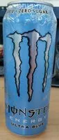 Mängden socker i Monster Energy Ultra Blue