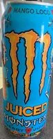 Mängden socker i Monster energy juiced Mango Loco