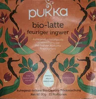 Mängden socker i Bio latte feuriger ingwer