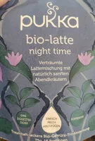 Mängden socker i Bio-latte night time