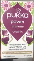 Mängden socker i Power immune
