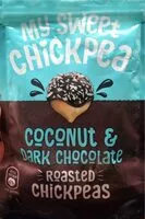 Mängden socker i Coconut & dark chocolate roasted chickpeas