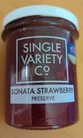 Mängden socker i Sonata Strawberry Preserve