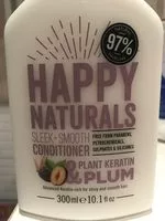 Socker och näringsämnen i Happy naturals