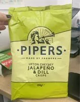 Mängden socker i Jalapeno & Dill Crisps