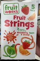 Mängden socker i Fruit Strings