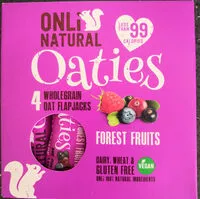 Mängden socker i oaties wholegrain oat flapjacks forest fruits