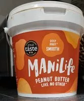 Mängden socker i Manilife Deep Roast Smooth Peanut Butter