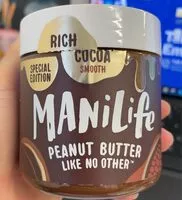 Mängden socker i Manilife Rich Cocoa Smooth Peanut Butter