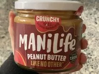 Mängden socker i Manilife peanut butter
