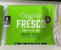 Mängden socker i Fresco lemon & coolmint energy chews