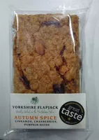 Socker och näringsämnen i Yorkshire flapjack