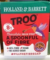 Mängden socker i Troo - chocolate inulin syrup