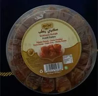 Mängden socker i Sukkary rutab - fresh dates