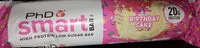 Mängden socker i Smart Bar Birthday Cake