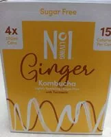 Mängden socker i Ginger kombocha