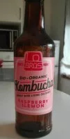 Mängden socker i Kombucha Bio Organic Raspberry and Lemon
