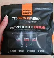 Mängden socker i Whey protéines 360 extreme