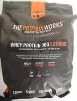 Mängden socker i WHEY PROTEIN 360 EXTREME