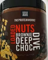 Mängden socker i Butter nuts brownie deep choc