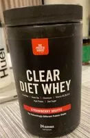 Mängden socker i Clear diet whey