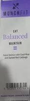 Mängden socker i Cajun salmon with cauli rice and spiced red cabbage