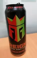 Mängden socker i Reign Total Body Fuel