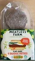 Mängden socker i Plant-Based Sausage Patties