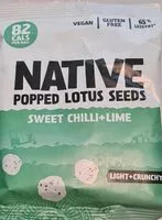Mängden socker i Popped lotus Seeds Sweet Chilli and Lime