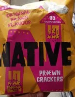 Mängden socker i Native pr*wn crackers