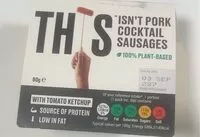 Mängden socker i This Isn’t Pork Cocktail Sausages