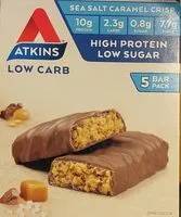 Mängden socker i Sea Salt Caramel Crisp bar