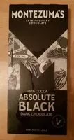 Mängden socker i Absolute black dark chocolate