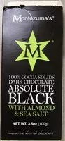 Mängden socker i Absolute black