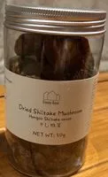 Mängden socker i Dried Shiitake Mushrooms
