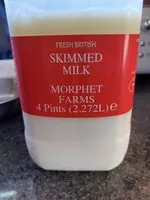 Mängden socker i Skimmed milk