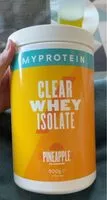 Mängden socker i Clear whey isolate