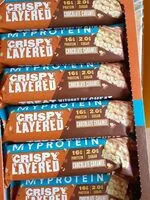 Mängden socker i Crispy layered