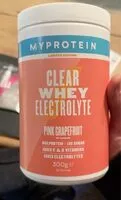 Mängden socker i Clear whey electrolyte