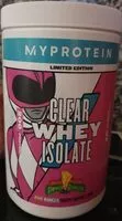 Mängden socker i Clear whey isolate