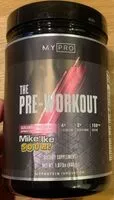 Mängden socker i The pre-workout