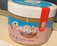 Mängden socker i Protein spread salter caramel
