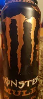 Mängden socker i Monster Energy Mule Ginger Brew