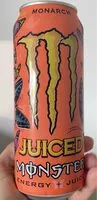 Mängden socker i Monster monarch