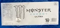 Mängden socker i Monster energy ultra