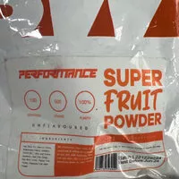 Mängden socker i Super Fruit Powder